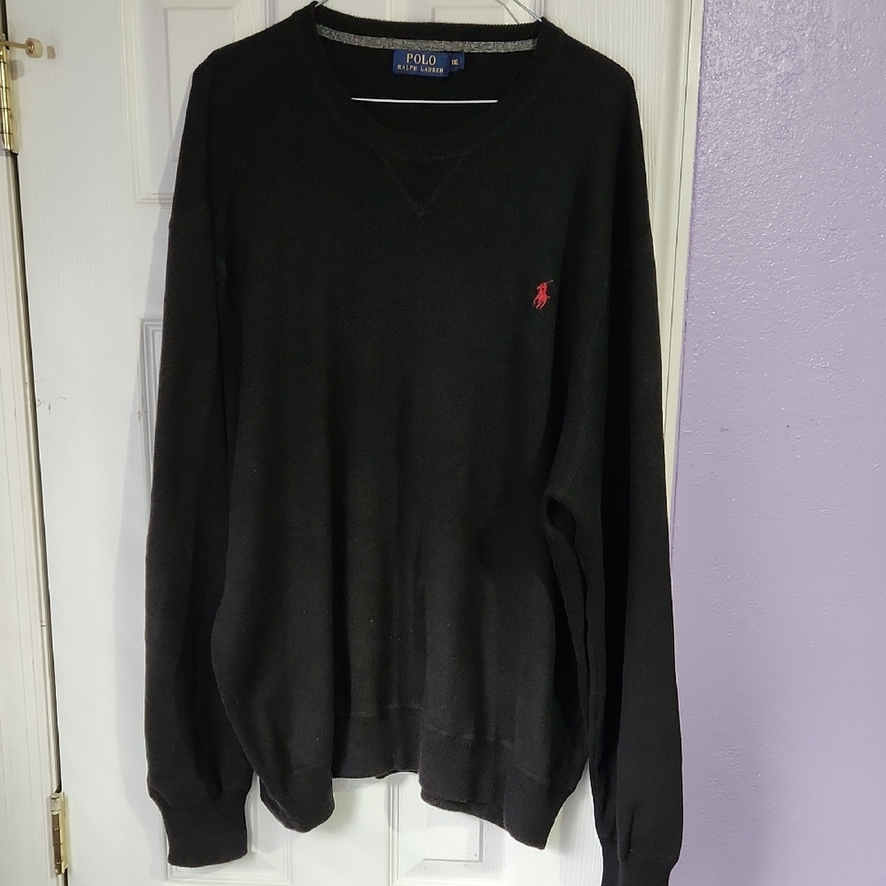 Polo by Ralph Lauren Men's Black Sweater
